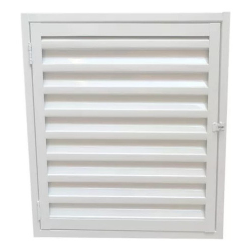 Porta Portinhola Alçapão Telhado Porta Abrigo 60x60 Branco 