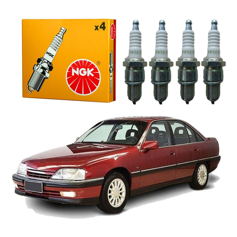 Jogo Velas Ngk Omega 2.0 2.2 1993 A 1998 em Oferta na Shopee