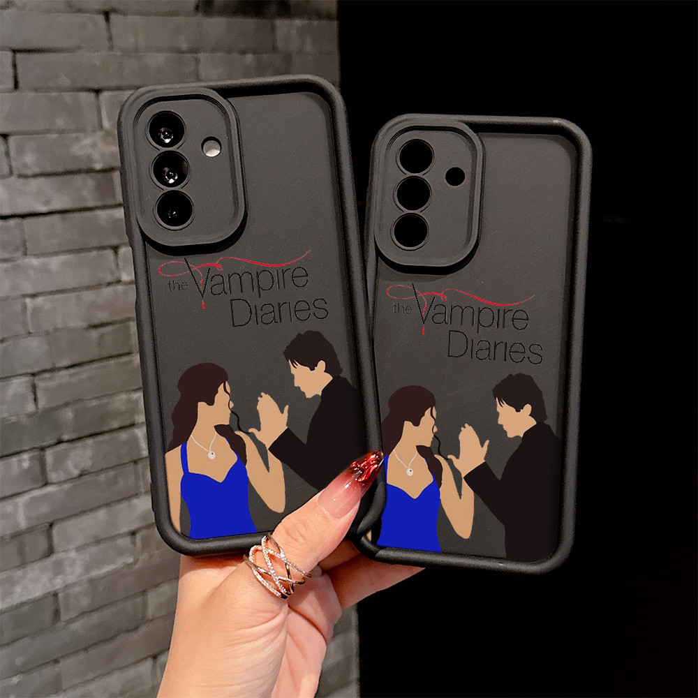 Capa Anti-Queda De Silicone The Vampire Diaries Adequada Para moto E13 G04 4G G24 G04S 4G E14 G22 G30 G10 G20 G34 G53 G5