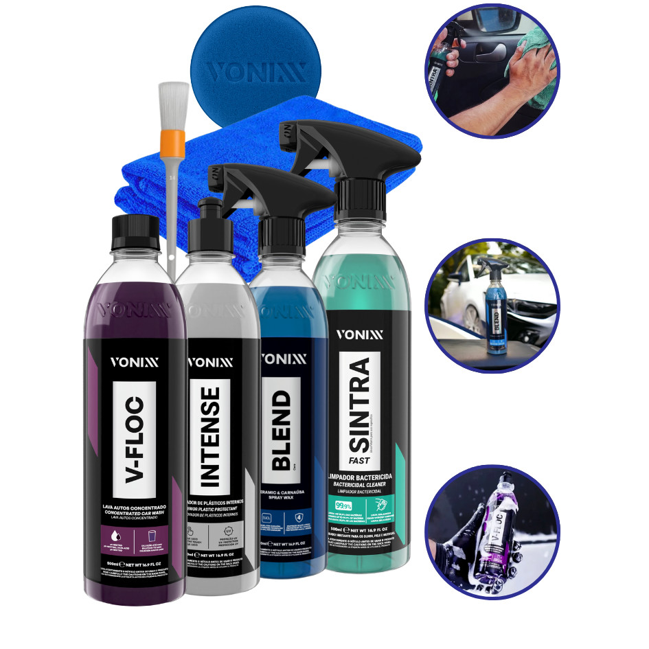 Kit Shampoo V-Floc Blend Cera Sintra Fast Intense Vonixx