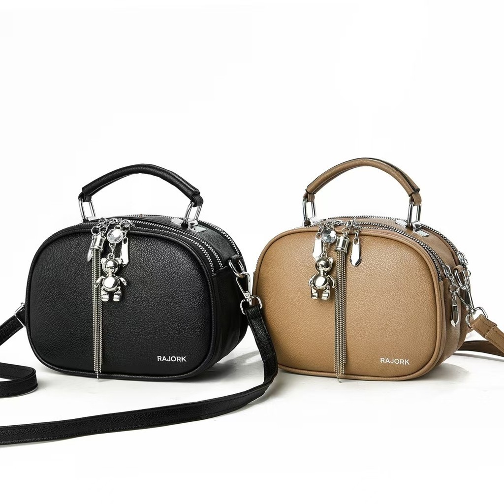 Bolsa Feminina Tira Colo Faixa de Mão De Couro Tranversal RAJROK em Oferta na Shopee