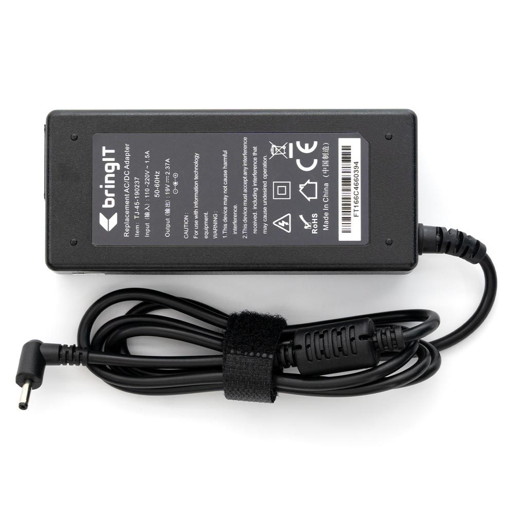 Fonte Carregador para Notebook Acer Aspire A315-510P-34XC | 19 V 2.37 A 45 W em Oferta na Shopee