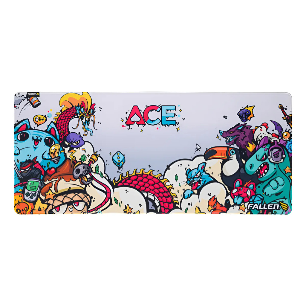 Mousepad Gamer Estendido Fallen Ace 90x40 Speed++