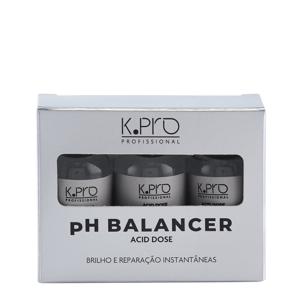 K.Pro Profissional Ph Balancer Acid Dose - Ampolas 3x15ml