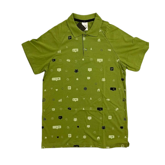 Camisa Polo Estampada Masculina Juvenil - Estilo e Conforto em Cada Detalhe