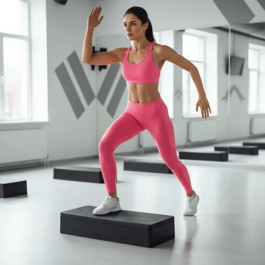 Black Friday Step 35x28x10 Academia Esporte Exercicios