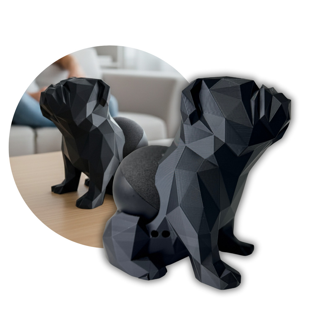 Suporte de Mesa para Alexa Echo Dot 4 e 5 - Bulldog