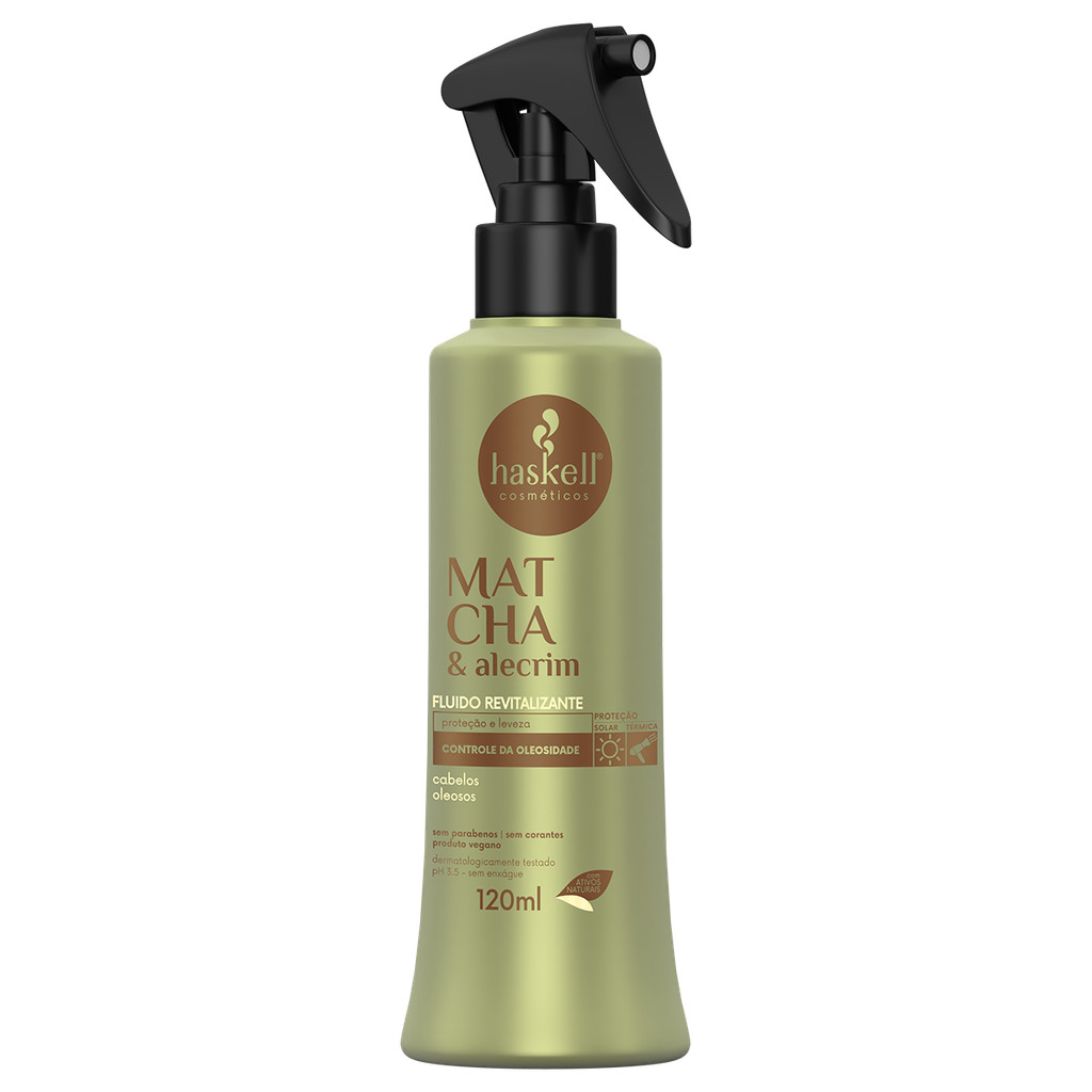 Fluído para Controle da Oleosidade Matcha e Alecrim Haskell 120 ml