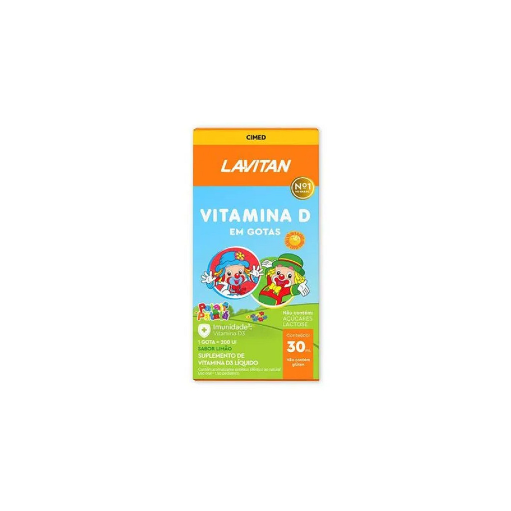 Lavitan Vitamina D 200 UI/Gota 30ml - Cimed