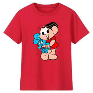 Camiseta Infantil Turma da Monica  Magali Cebolinha Criança em Oferta na Shopee