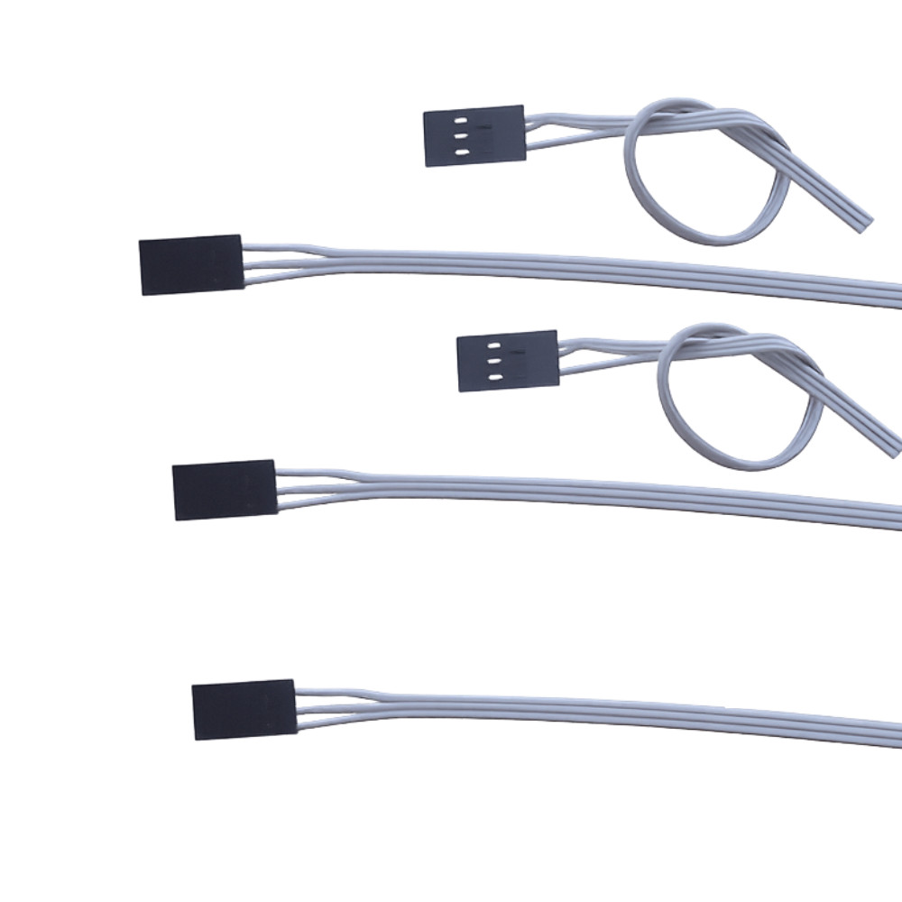 KIT 5 CABOS FLAT 3 VIAS COM RABICHO PARA CONEXAO ELETRICA E MANUTENCAO