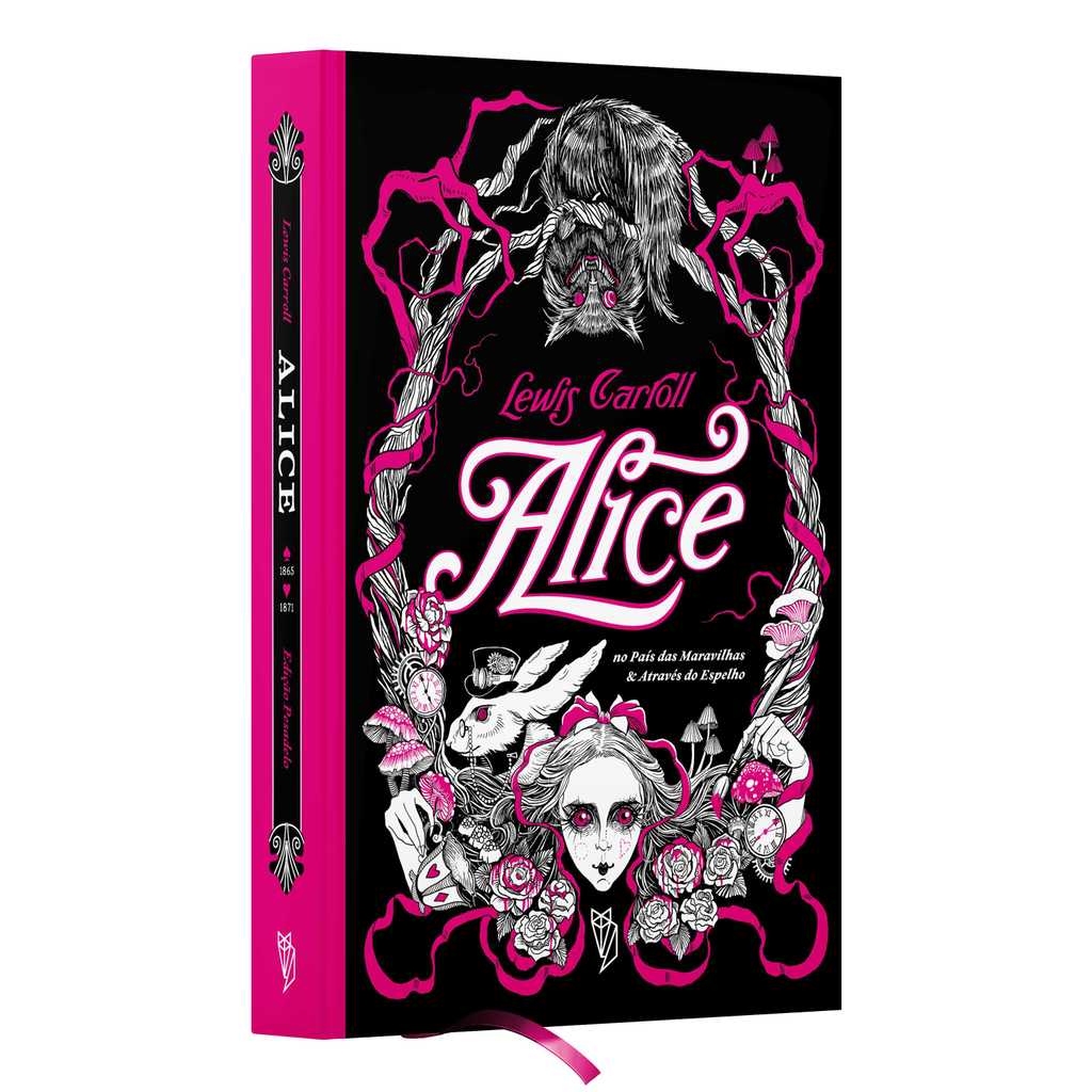 Livro Alice no País das Maravilhas e Através do Espelho - Livros Leitura Sorocaba - Livros Sorocaba