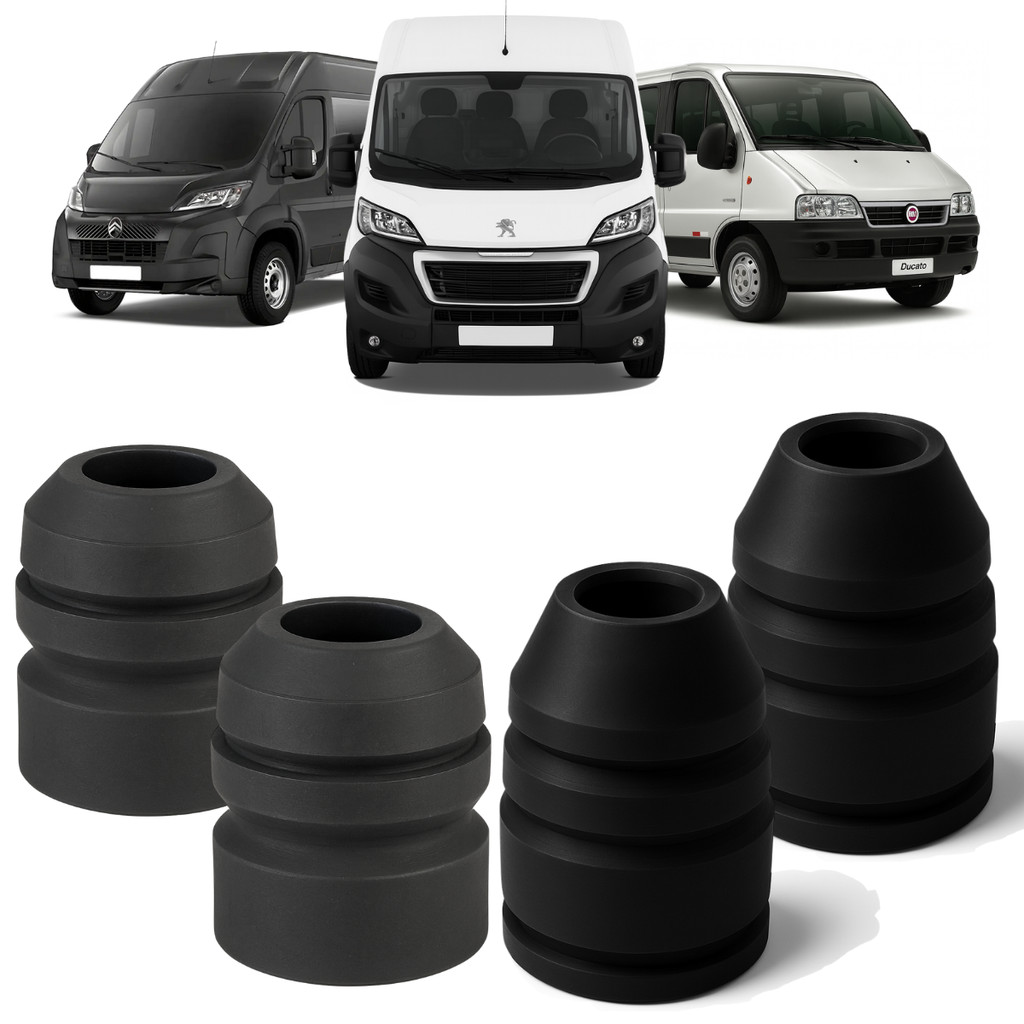 Batente Borracha Dianteiro e Traseiro Ducato Jumper Boxer
