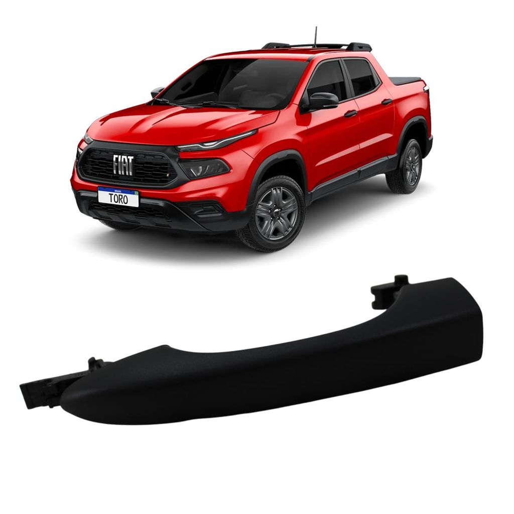 Maçaneta Externa Portas Dianteiras Fiat Toro Original Preto em Oferta na Shopee