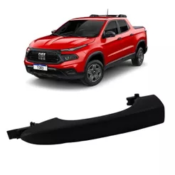 Maçaneta Externa Portas Dianteiras Fiat Toro Original Preto