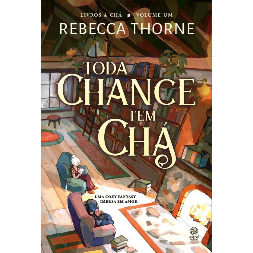 Livro Toda chance tem chá - Vol. 1 da Série Livros e Chá │Livros ABC