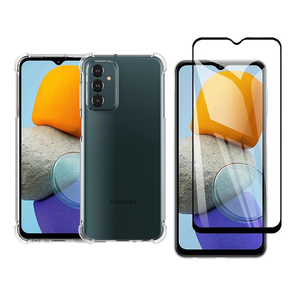 Capa Case Capinha Anti Impacto Para Galaxy M23 5G + Película 3D Vidro Temperado