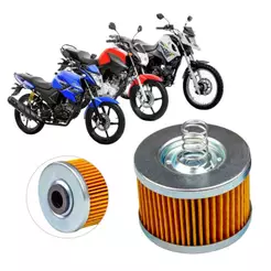 Filtro Óleo Yamaha YBR 150 Factor Após 2016, 125 Factor 08-18/ XTZ 150 Crosser Após 2015/ YS 150 Fazer Após 2014