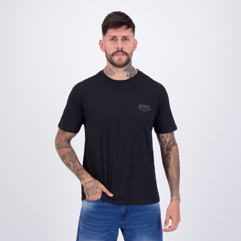 Camiseta Nicoboco Sweeter Preta