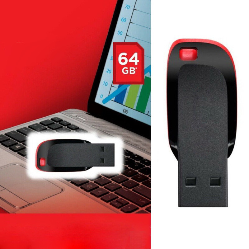 Pendrive USB 8GB 16GB 32GB 64GB Cruzer Lâmina 2.0 Flash Drive Memory Stick 4.5 20 Avaliações