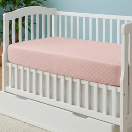 BERÇO Protetor Capa de Colchão Impermeável Matelado com Elástico - Toque Macio Antialérgico Premium