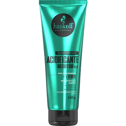 Supermáscara Acidificante Redutor de pH 240gr Haskell Tratamento reconstrutor intenso