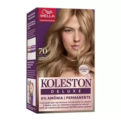 Coloração Koleston Deluxe Louro Médio 70