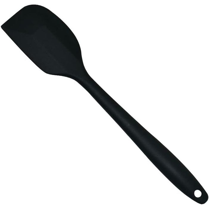 Espátula-Pá Silicone Preta 27 cm BigSul – Utensílio antiaderente p/ panelas & frigideiras