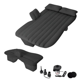 Colchão Inflável Automotivo com Bomba e Travesseiros – Ideal para Viagens Longas!