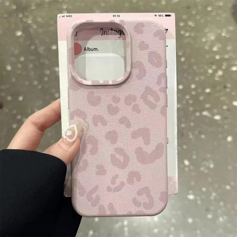 Capa Para IPhone 17 Pro Max 17Air 16 15 13 11 14 12 11 Xs XR Rosa Leopardo Impressão Caso De Telefone em Oferta na Shopee