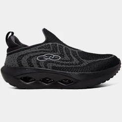 Tênis Infantil Olympikus Pixel - Preto e Chumbo