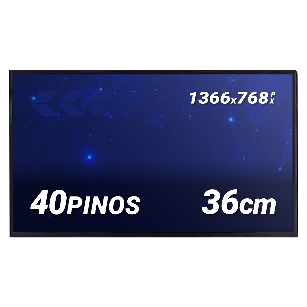 Tela 15.6" LED Para Notebook Part Number N156B6-L0A REV.C2 em Oferta na Shopee