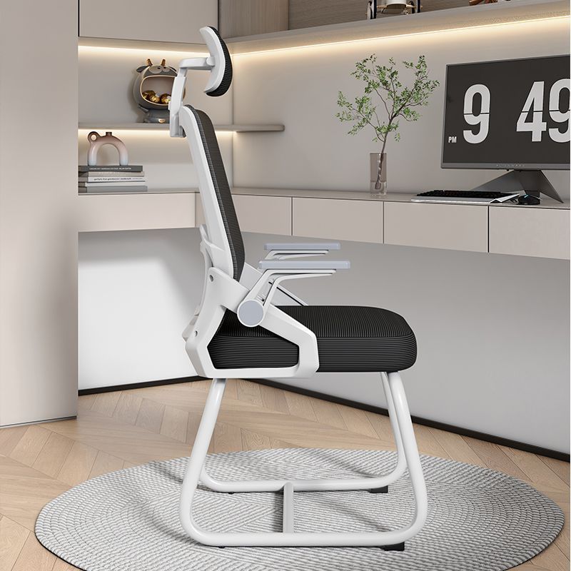 Cadeira de Escritório Ergonômica Cadeira de Computador Confortável para Longos Períodos Sentados Encosto para Estudantes