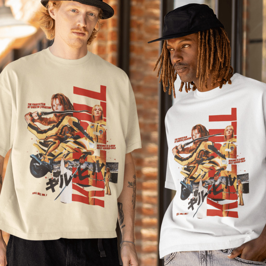 Camiseta Kill Bill Quentin Tarantino Halloween Blusa 100% Algodão em Oferta na Shopee