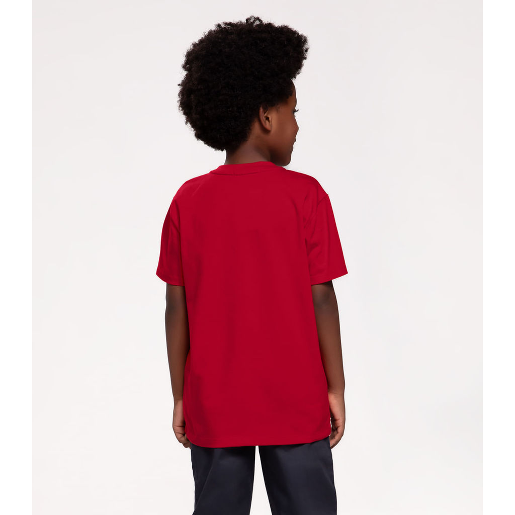 Detalhes do Polo Infantil Trick Nick Vermelho
