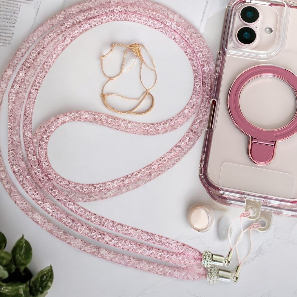 Cordão Alça Para Celular com Brilho Universal com Detalhes Premium PRONTA ENTREGA !