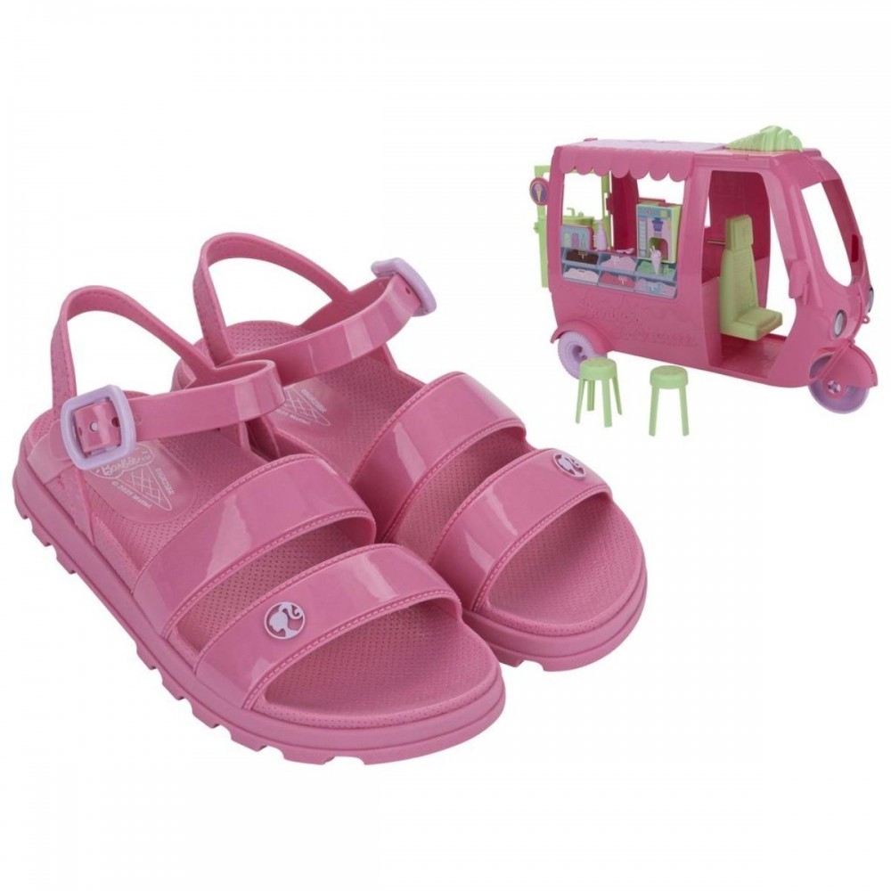 Sandalia Grendene Kids 23221bp Barbie Com Sorveteria