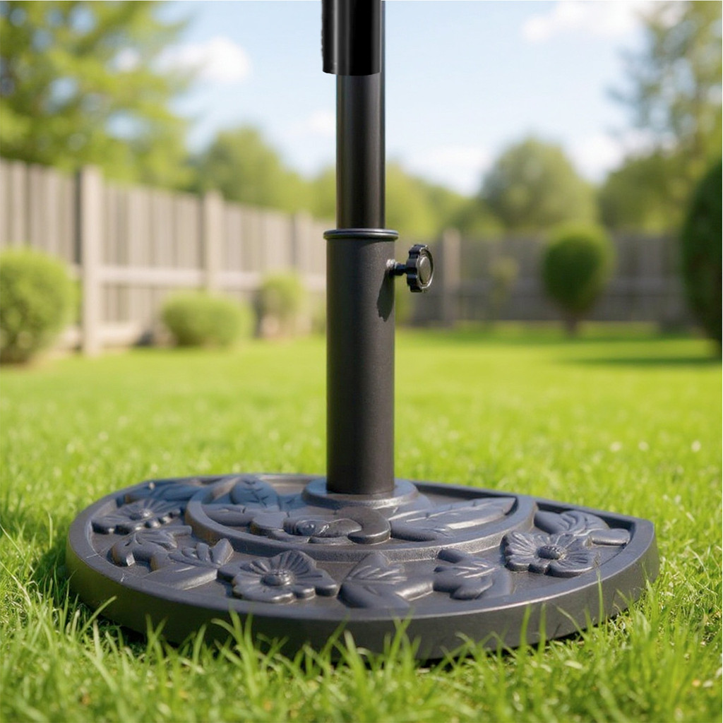 Imagem Base Suporte para Ombrelone Guarda Sol para Piscina Jardim Praia Contrapeso Base de Guarda Sol 9,5kg