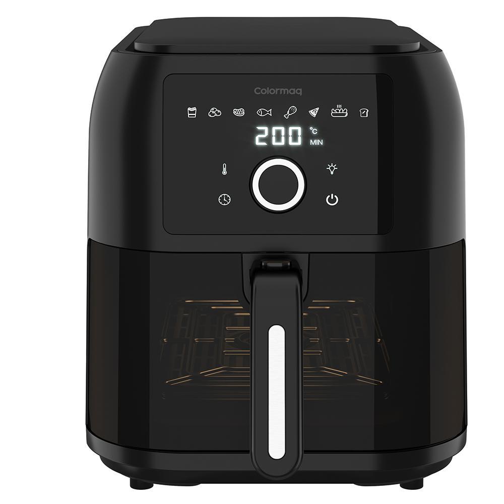 Fritadeira Air Fryer Colormaq 8L 1700w Digital Glass em Oferta na Shopee