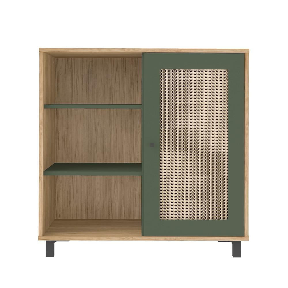 Aparador Buffet Charlotte 80cm Carvalho Menta Artely