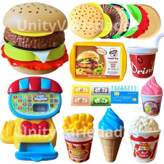 Kit Brinquedos de Menino Comidinha de Brinquedo Infantil Menina Caixa Registradora Cozinha Infantil em Oferta na Shopee