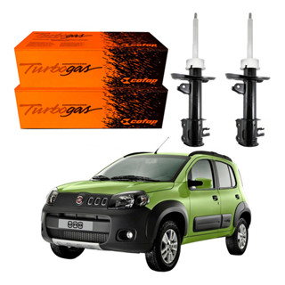Par Amortecedor Dianteiro Novo Uno Way 1.0 1.4 2010 A 2016 em Oferta na Shopee