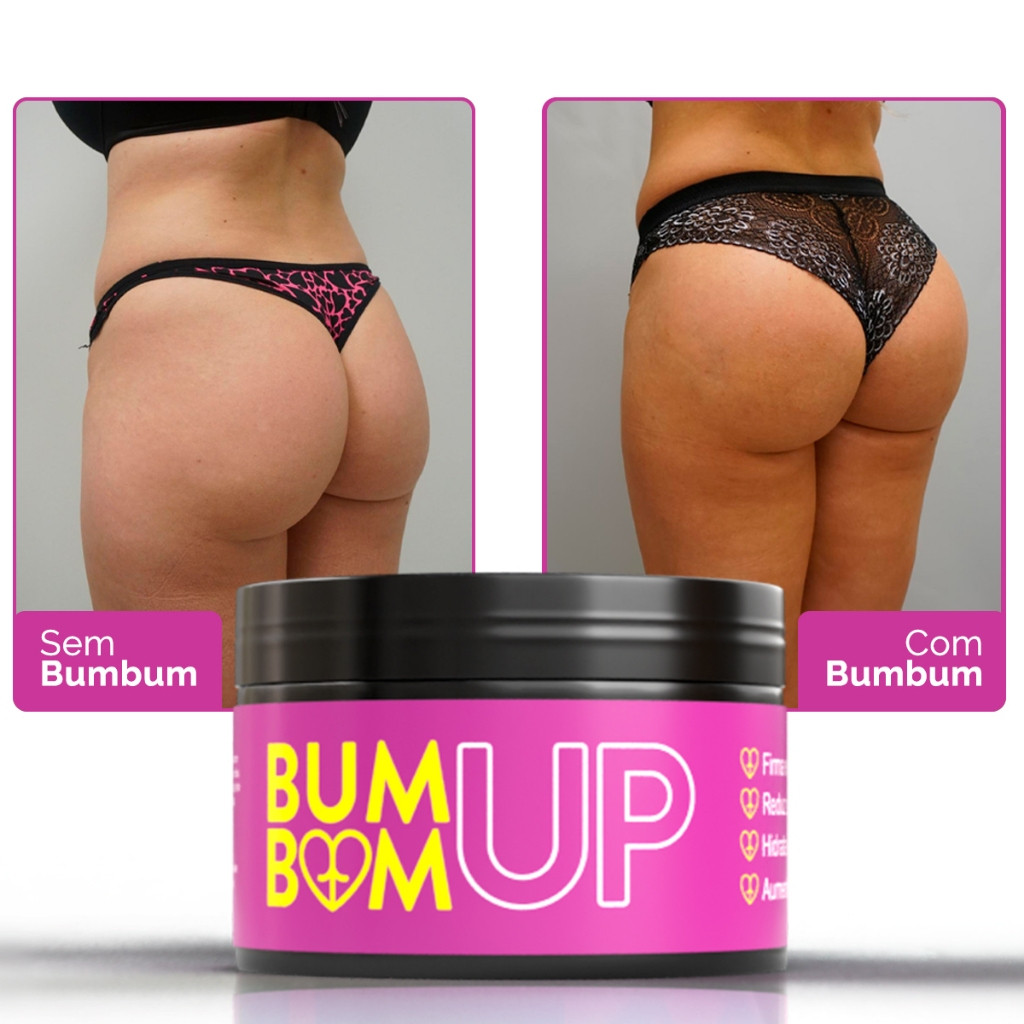 Creme Aumentar Bumbum Glúteos Maiores e Mais Firmes - Lipo Corpus 250g