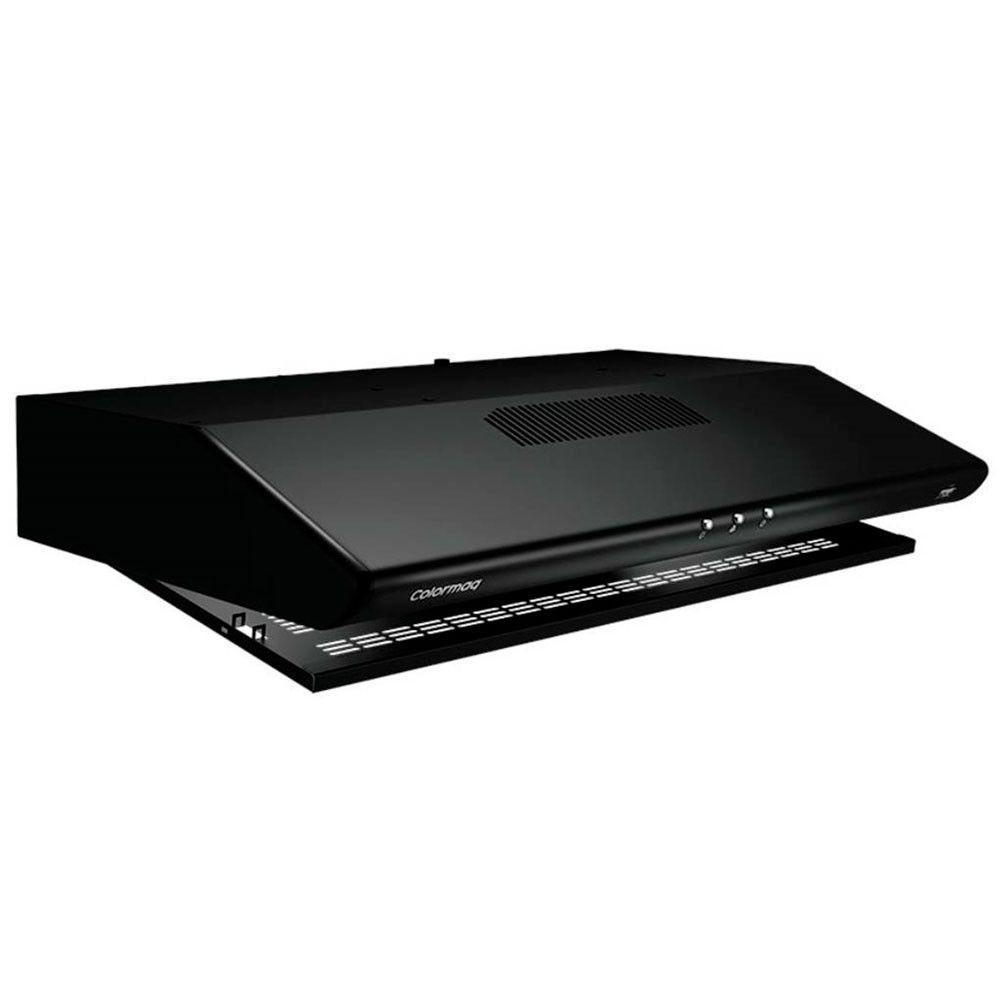Imagem Depurador De Ar Colormaq 8 Cook 140W Preto Fosco Bivolt