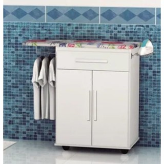 Tabua de Passar Roupas Com Gabinete e Cabideiro Suporte Para Ferro em Oferta na Shopee