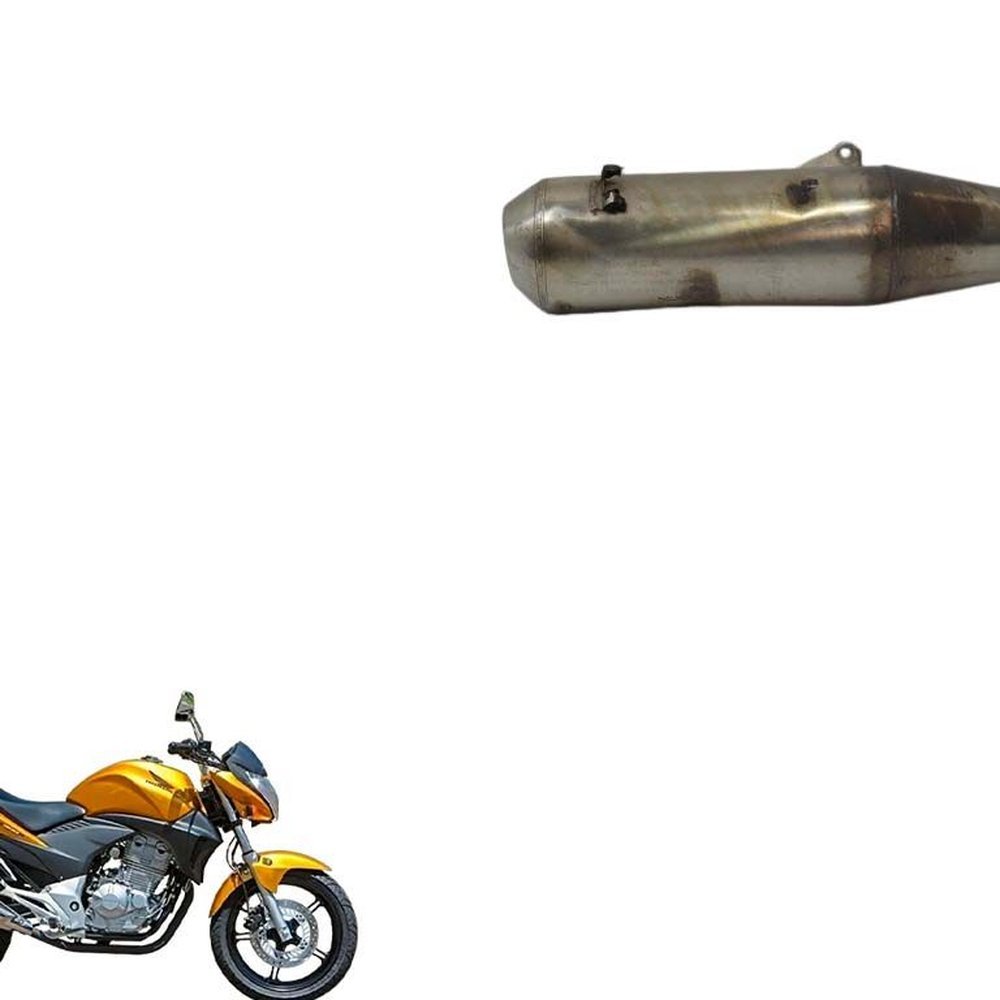 PONTEIRA ESCAPAMENTO HONDA CB 300 2010 USADO 00370364