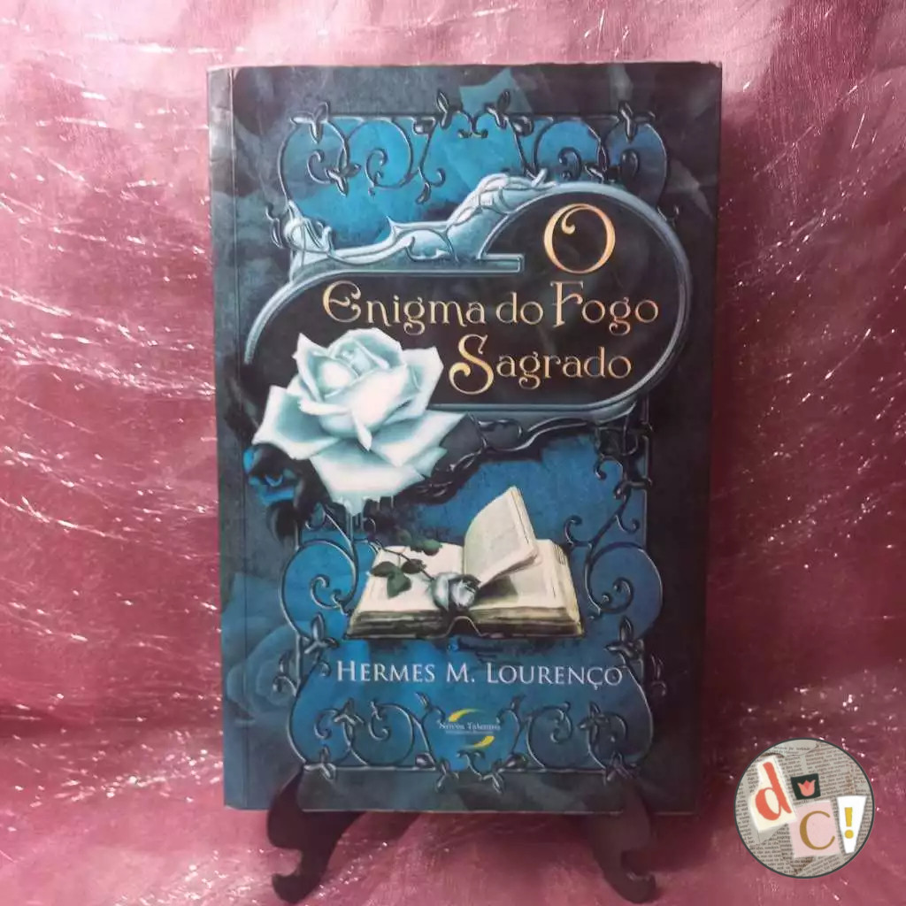 LIVRO - O Enigma do Fogo Sagrado - Hermes M. Lourenço