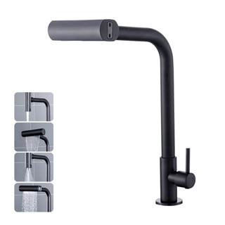 Torneira Gourmet 4 em 1 Aço Inox 304 para Cozinha 4 Modos de Água em Oferta na Shopee