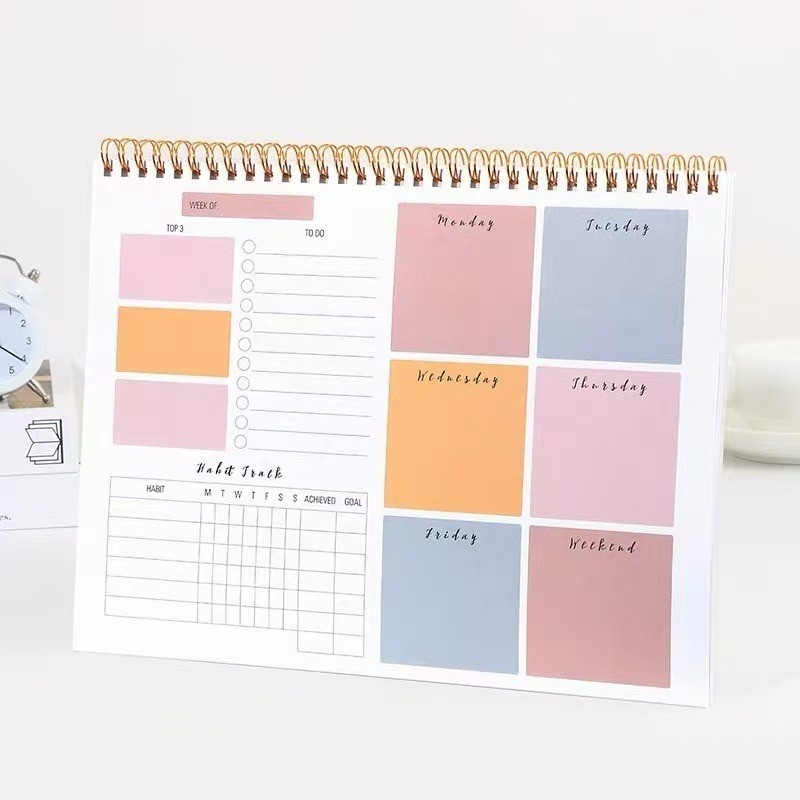 Planner - Planejamento Semanal Organização Caderno Para Anotações