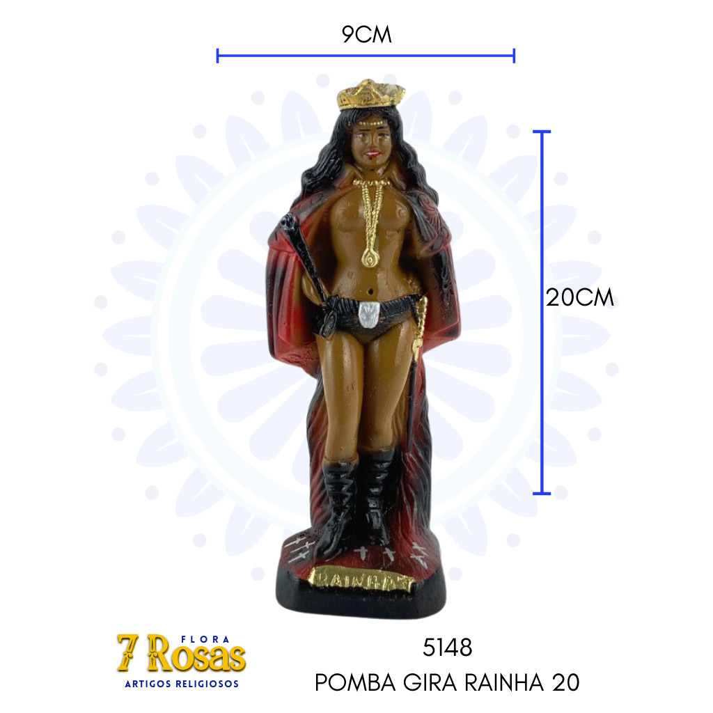 POMBA GIRA RAINHA 20 em Oferta na Shopee